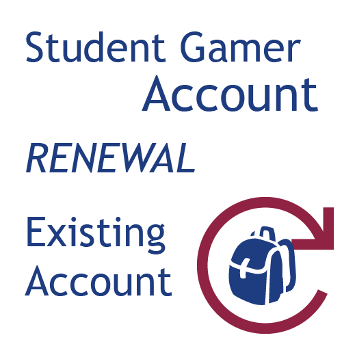 Student Gamers - Account Renewal